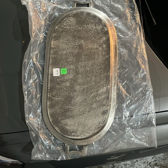 Restoration Hardware Oval Serving Tray - Picture 3 of 3